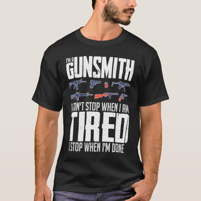 Camiseta Herrero Gunsmith Gunaker Cita 1 (Anverso)