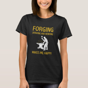 Camiseta Herrero metalizado Forjando 1