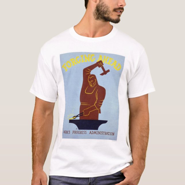 Camiseta Herrero WPA que forja 1940 (Anverso)