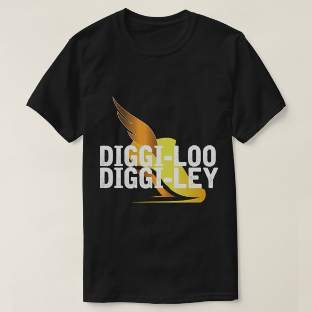 Camiseta Herreys - Diggi-Loo Diggi-Ley [1984, Suecia] (Diseño del anverso)