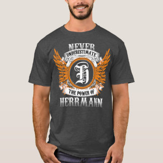 Camiseta Herrmann Name Shirt Nunca Subestima El Poder