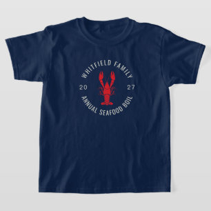Camiseta Hervido de Langosta Personalizado para Familias