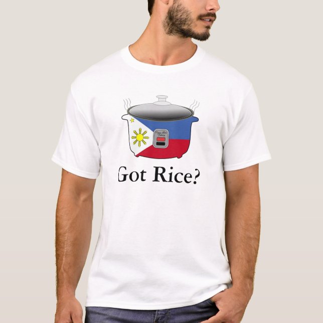 Camiseta Hervidor de arroz de Pinoy (Anverso)