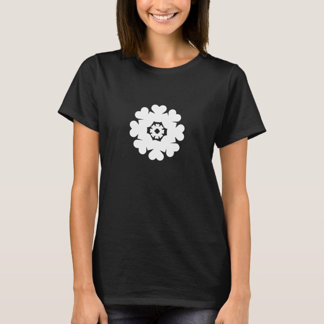 Camiseta Herz Heart Cœur Cuore Star Starlet Sternchen Stern (Anverso)