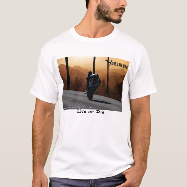 Camiseta Herzeleid, vive o muere (Anverso)