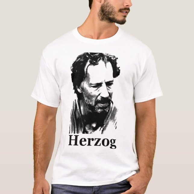 Camiseta Herzog: Una silueta de un genio (Anverso)