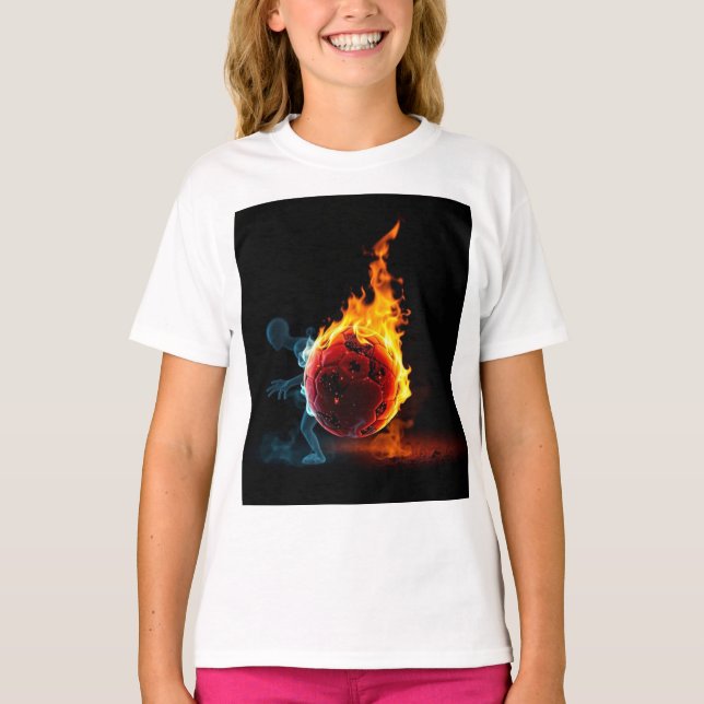 Camiseta „Herzschlag des Spiels – Fußball ist Leidenschaft“ (Anverso)