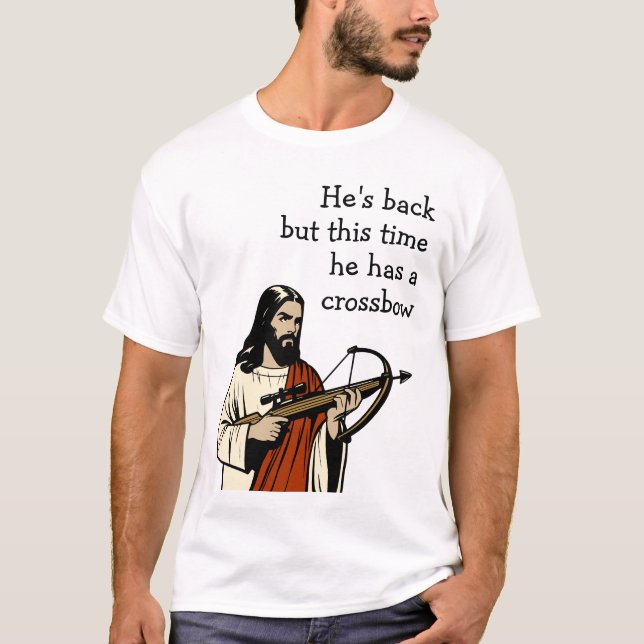 Camiseta He's Back (Anverso)