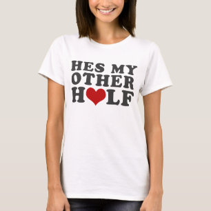 Camiseta Hes mi otra mitad