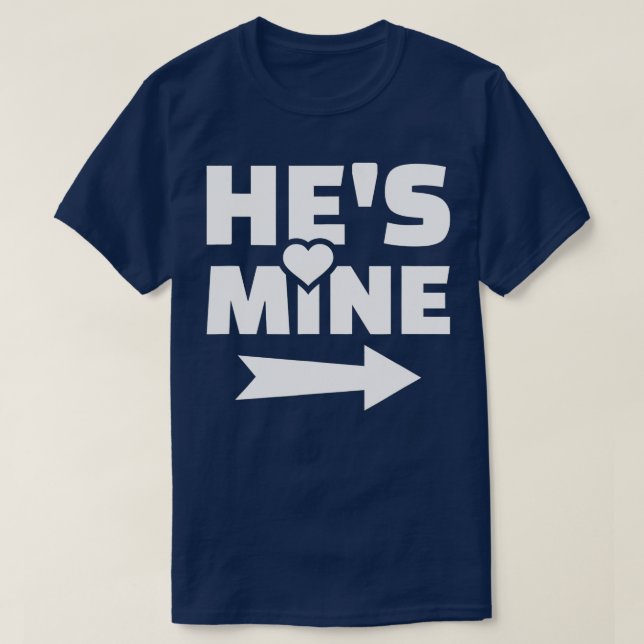 Camiseta Hes mine (Diseño del anverso)