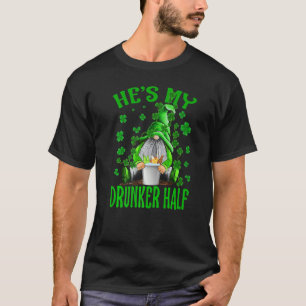 Camiseta Hes My ebraker mitad Parejas Coincidentes St Patri