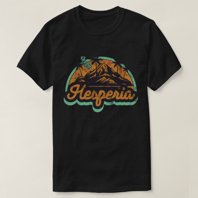 Camiseta Hesperia, California (Diseño del anverso)