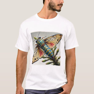 Camiseta Hesperocorixa dorsal view 270824IREF235 - Watercol