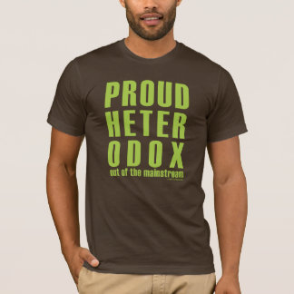 Camiseta Heterodoxo orgulloso