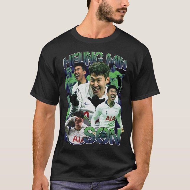 Camiseta Heung Min Son | Fútbol Bootleg Tee (Anverso)