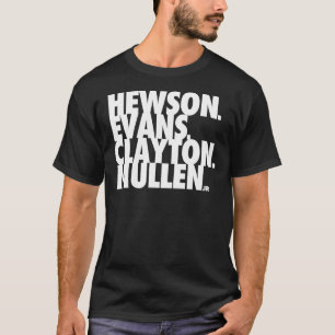 Camiseta Hewson Evans Clayton y Mullen Classic T-Shirt