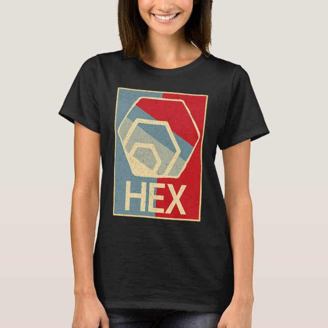 Camiseta HEX Crypto de Richard Heart HEX Invertir y Tradin (Anverso)