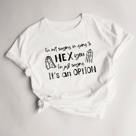 Camiseta Hex de ortografía divertida