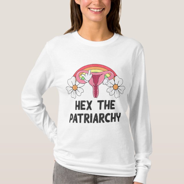 Camiseta Hex El Patriarcado Mi Cuerpo Mi Precio Electo Carg (Anverso)