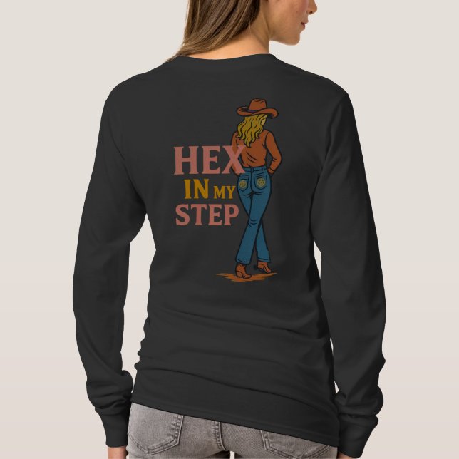 Camiseta Hex In My Step LongSleeve Tee (Reverso)
