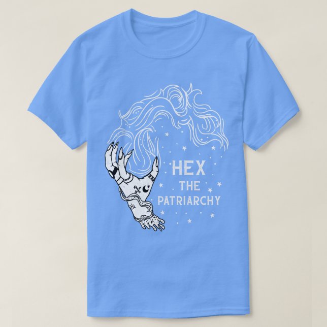 Camiseta Hex la bruja del patriarcado (Diseño del anverso)