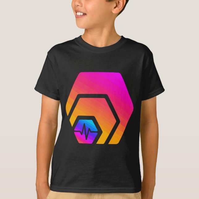 Camiseta HEX PulseChain Crypto PLS, clave de criptodivisa d (Anverso)