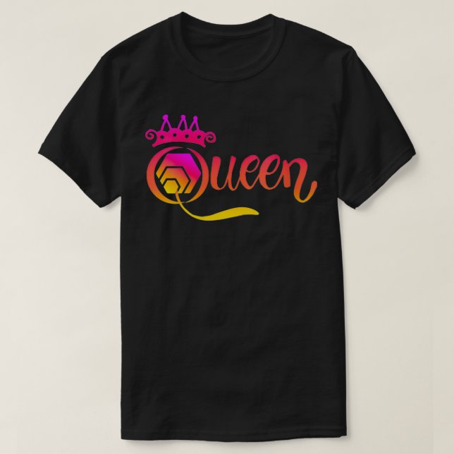 Camiseta HEX Queen Crypto Stake Women's HEX cryptocu (Diseño del anverso)