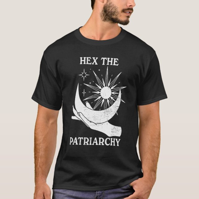 Camiseta Hex The Patriarchy Halloween Feminist Witch Witche (Anverso)