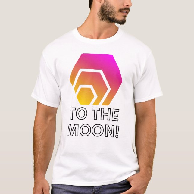 Camiseta hex To The Moon Crypto Hex Altcoin (Anverso)