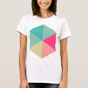 Camiseta Hexagón de color 02