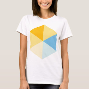 Camiseta Hexagón de color 03
