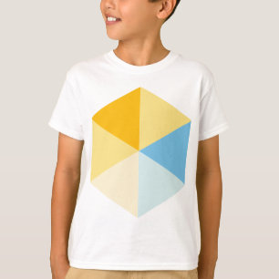 Camiseta Hexagón de color 03