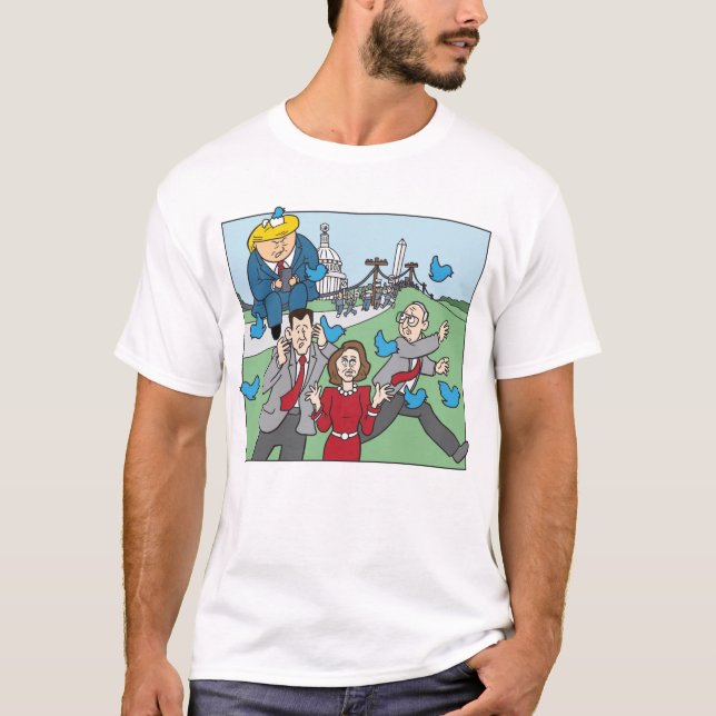 Camiseta Hexágono 2018: Tierra del pío de la libertad, (Anverso)