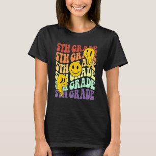 Camiseta Hey 5 Maestra De Quinto Grado De Vuelta A La Escue