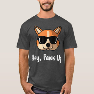 Camiseta Hey Analiza A La Madre Perro Corgi Galesa Papá Con