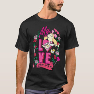 Camiseta Hey Arnold El día de San Valentín Helga Te Odio Pe