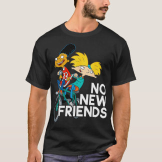 Camiseta Hey Arnold No New Friends