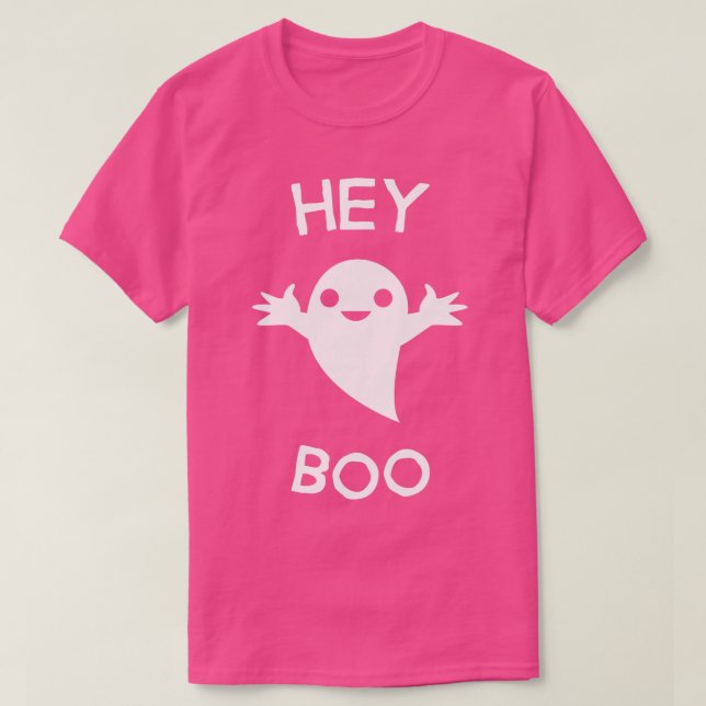 Camiseta Hey Boo (Diseño del anverso)