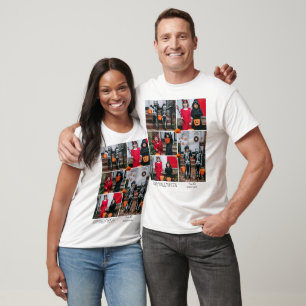Camiseta ¡Hey Boo! Fotos familiares de Halloween fantasmale
