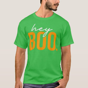 Camiseta Hey Boo Funny Halloween Pun Ghost Spooky Toddler B