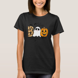 Camiseta Hey Boo Ghost Jack O' Lantern Niños Halloween