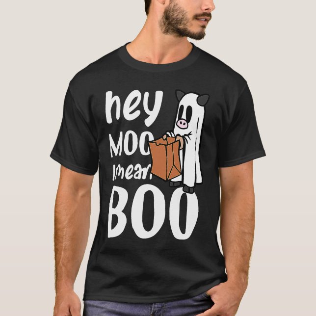 Camiseta Hey Boo Kids Halloween Boo Crew Trick Or Treat Fut (Anverso)