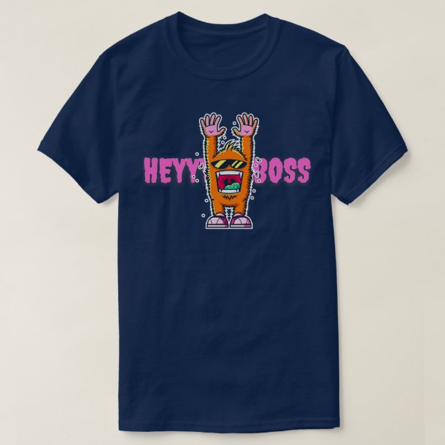 Camiseta Hey Boss Graffiti (Diseño del anverso)
