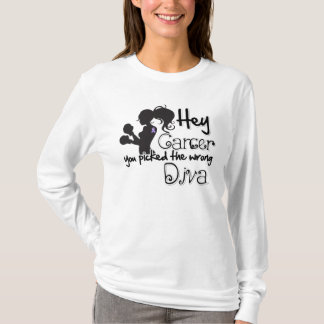 Camiseta Hey, Cáncer General Que Has Recogido La Diva Equiv