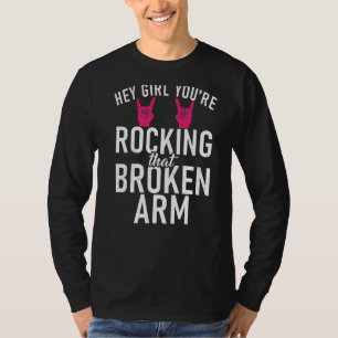 Camiseta Hey Chica, Estás Coqueteando La Recuperación De Br
