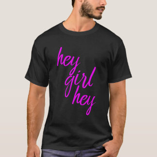 Camiseta Hey Chica Hey Lindo Ropa Rosa