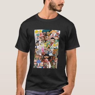 Camiseta Hey Clásico de todos los caracteres de Arnold