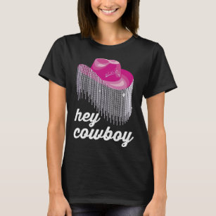Camiseta Hey Cowboy Funny Cowgirl Gorra