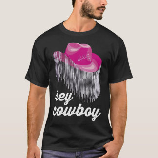 Camiseta Hey Cowboy Funny Cowgirl Gorra