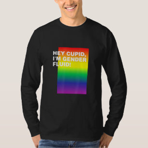 Camiseta Hey Cupid Im Sexo Fluid Lgbtq Orgullo No Binario 2